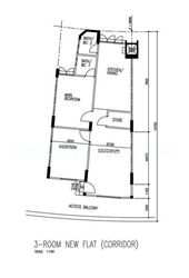 Blk 247 Jurong East Street 24 (Jurong East), HDB 3 Rooms #610859901